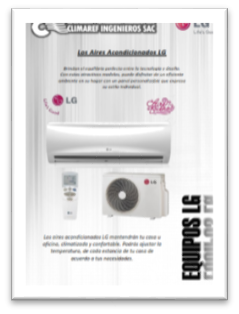 Brochure Equipos LG